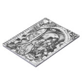 De geboorte van Jezus (door Martin Schongauer) Notitieboek (Linkerzijde)