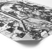 De geboorte van Jezus (door Martin Schongauer) Poster (Hoek)