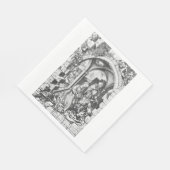 De geboorte van Jezus (door Martin Schongauer) Servet (Hoek)