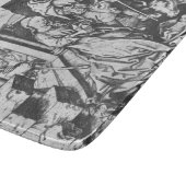 De geboorte van Jezus (door Martin Schongauer) Snijplank (Hoek)