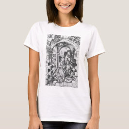 De geboorte van Jezus (door Martin Schongauer) T-shirt