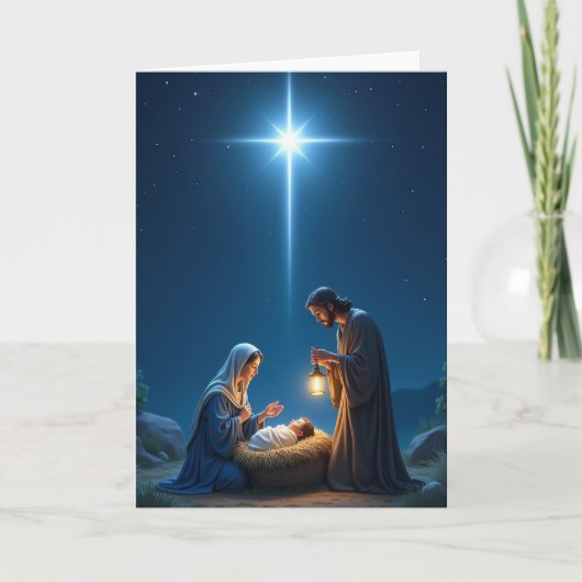 De Geboorte Van Jezus Kaart (Voorkant)