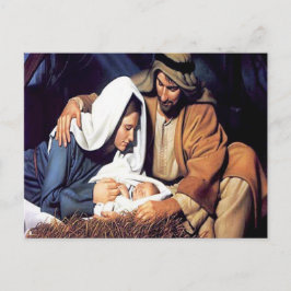 De geboorte van Jezus Kerstmis Briefkaart