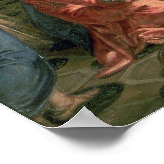 De geboorte van John de Baptist, 1550-59 Poster (Hoek)