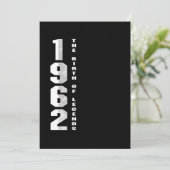De geboorte van Legends 1962 58th Birthday Gift Kaart (Staand voorkant)