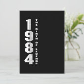 De geboorte van Legends 1984 36 th Birthday Gift Kaart (Staand voorkant)