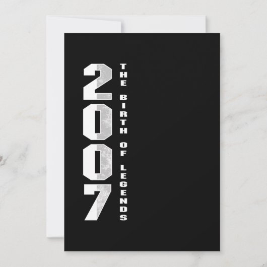 De geboorte van Legends 2007 13 e Birthday Gift Kaart (Voorkant)