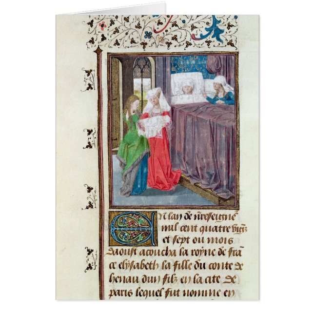 De geboorte van Louis (Voorkant)