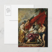 De geboorte van Louis XIII bij Fontainebleau Briefkaart (Voorkant / Achterkant)