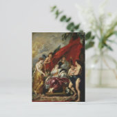 De geboorte van Louis XIII bij Fontainebleau Briefkaart (Staand voorkant)