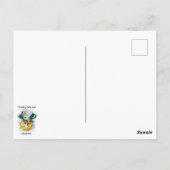 De geboorte van moeder aarde briefkaart (Achterkant)