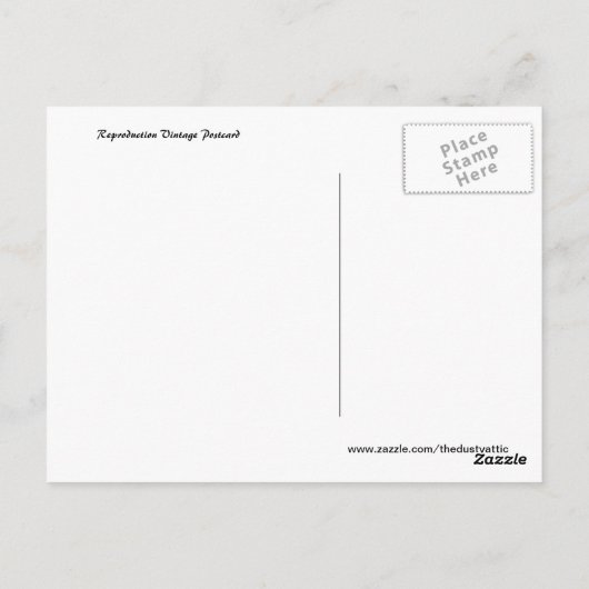 De geboorte van onze vlag briefkaart (Achterkant)