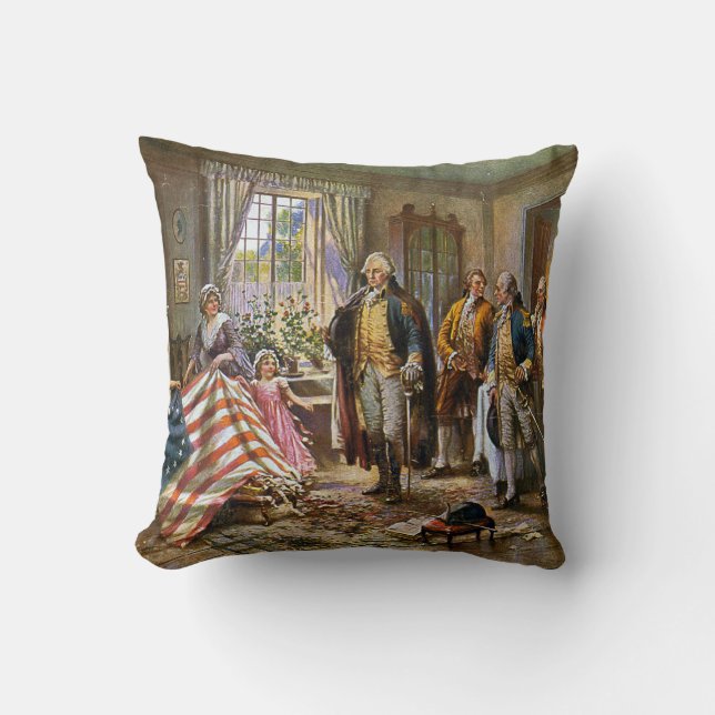 De geboorte van oude glorie Percy Moran Kussen (Voorkant)