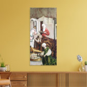 De geboorte van Sint-John de Baptist Canvas Afdruk (Insitu (Woonkamer))