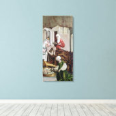 De geboorte van Sint-John de Baptist Canvas Afdruk (Insitu (Houten vloer))
