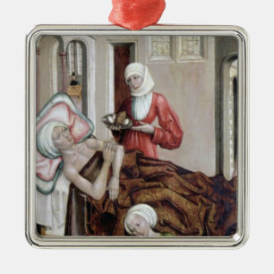 De geboorte van Sint-John de Baptist Metalen Ornament