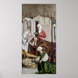 De geboorte van Sint-John de Baptist Poster