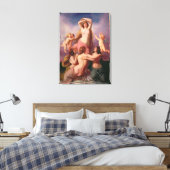 De geboorte van Venus, 1846 Canvas Afdruk (Insitu (Slaapkamer))