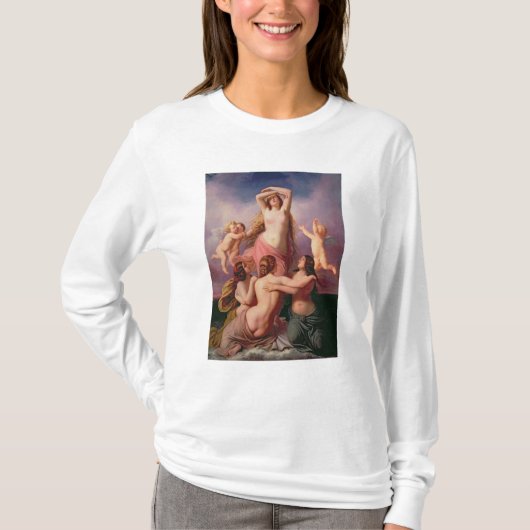 De geboorte van Venus, 1846 T-shirt (Voorkant)