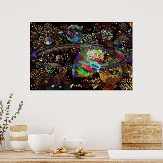 De geboorte van Venus 2859a Poster (Keuken)