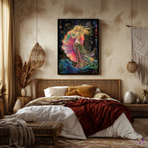 De Geboorte van Venus Art Nouveau Fantasie