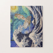 De geboorte van Venus bij de Grote Golf Legpuzzel (Verticaal)