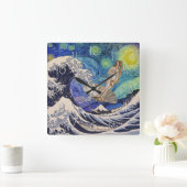 De geboorte van Venus bij de Grote Golf Vierkante Klok (Huis)