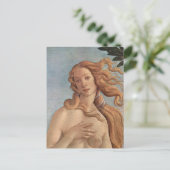 De geboorte van Venus (bijzonderheden) door Sandro Briefkaart (Staand voorkant)