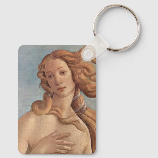 De geboorte van Venus (bijzonderheden) door Sandro Sleutelhanger (Achterkant)