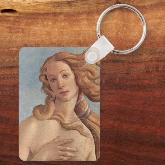 De geboorte van Venus (bijzonderheden) door Sandro Sleutelhanger (Achterkant)