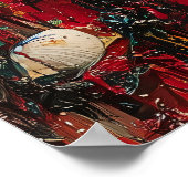 De geboorte van Venus - Bold opnieuw bedacht Poster (Hoek)