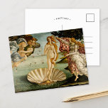 De geboorte van Venus | Botticelli Briefkaart<br><div class="desc">De geboorte van Venus door de Italiaanse renaissance kunstenaar Sandro Botticelli (1445 - 1510). Het oorspronkelijke schilderij van Botticelli is een tempera op het paneel dat de godin Venus uit het zee laat zien als een volgroeide vrouw. Gebruik de ontwerphulpmiddelen om douanetekst toe te voegen of het afbeelding te personaliseren....</div>