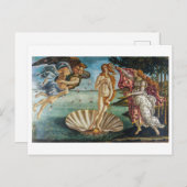De geboorte van Venus | Botticelli | Briefkaart (Voorkant / Achterkant)