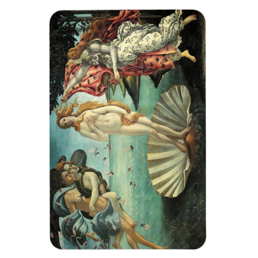 De geboorte van Venus Botticelli Flex Magnet Magneet (Verticaal)
