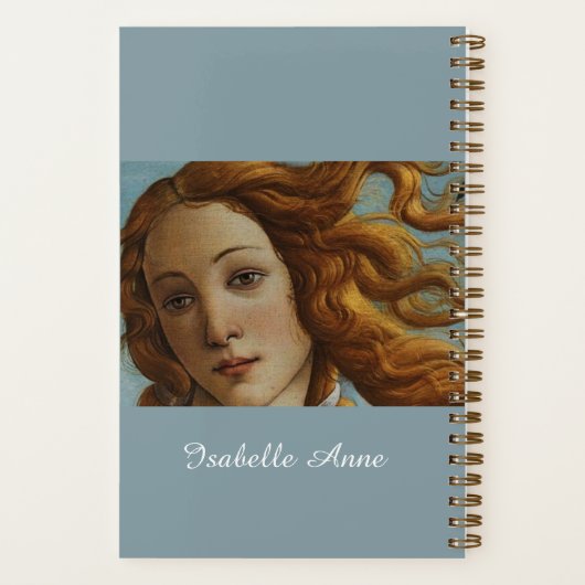De geboorte van Venus Botticelli Journal | Etheris Notitieboek (Achterkant)