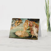 De geboorte van Venus | Botticelli Kaart (Voorkant)