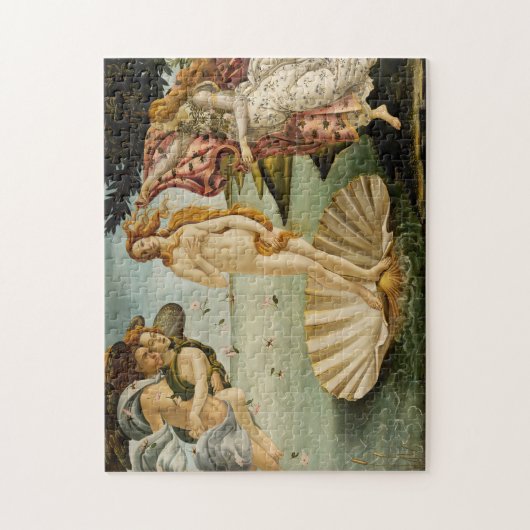 De geboorte van Venus | Botticelli Legpuzzel (Verticaal)