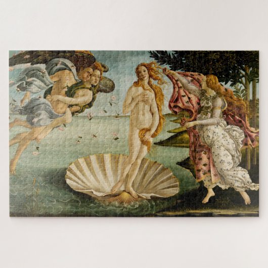 De geboorte van Venus | Botticelli Legpuzzel (Horizontaal)