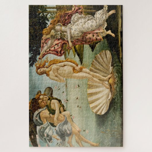 De geboorte van Venus | Botticelli Legpuzzel (Verticaal)