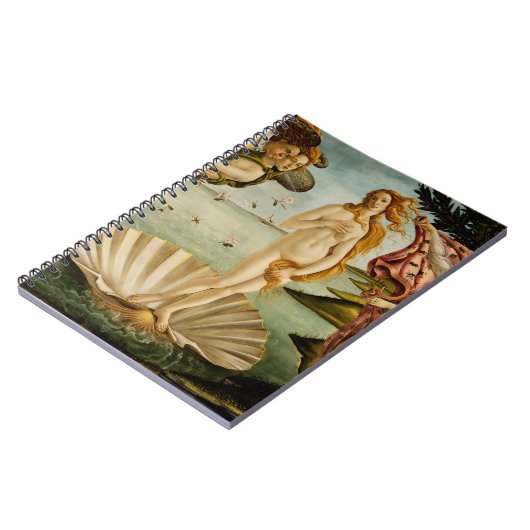 De geboorte van Venus | Botticelli Notitieboek (Linkerzijde)