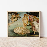 De geboorte van Venus | Botticelli Poster<br><div class="desc">De geboorte van Venus door de Italiaanse renaissance kunstenaar Sandro Botticelli (1445 - 1510). Het oorspronkelijke schilderij van Botticelli is een tempera op het paneel dat de godin Venus uit het zee laat zien als een volgroeide vrouw. Gebruik de ontwerphulpmiddelen om douanetekst toe te voegen of het afbeelding te personaliseren....</div>
