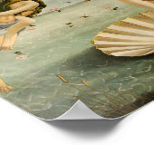 De geboorte van Venus | Botticelli Poster (Hoek)