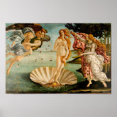De geboorte van Venus | Botticelli Poster (Voorkant)