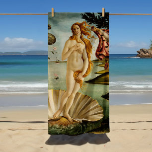 De geboorte van Venus Botticelli Strandlaken