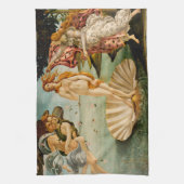 De geboorte van Venus | Botticelli Theedoek (Verticaal)