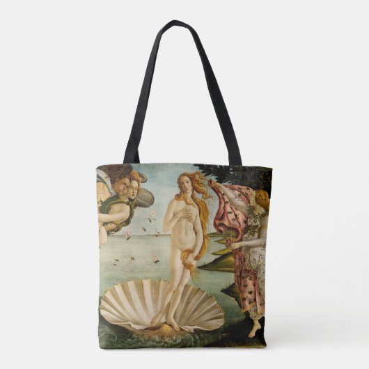 De geboorte van Venus | Botticelli Tote Bag (Achterkant)