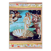 De Geboorte van Venus Botticelli Vrouw Verjaardag  (Voorkant)