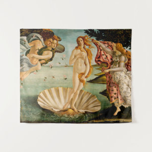 De geboorte van Venus   Botticelli Wandkleed