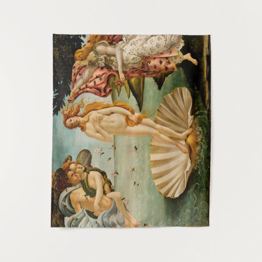 De geboorte van Venus | Botticelli Wandkleed (Voorkant)