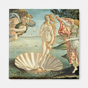 De geboorte van Venus, c.1485 (tempera op canvas) Magneet